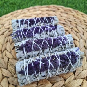 Sahumerio de salvia blanca y lavanda