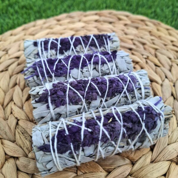 Sahumerio de salvia blanca y lavanda