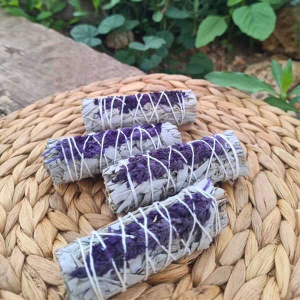 Sahumerio de salvia blanca y lavanda - Imagen 3